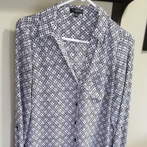 Long Sleeve, Full button Front, Blouse - Picture 1 of 6